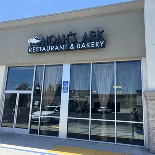 Outside Front entrance