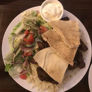 Chicken Shawarma Plate