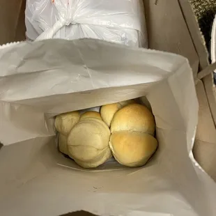 ROLLS! Homemade and warm!