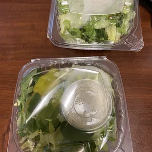 Not your usual weak iceberg only, lol! Extra House Garlic dressing, BEST in city