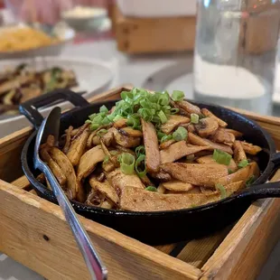 Sauteed mixed mushrooms