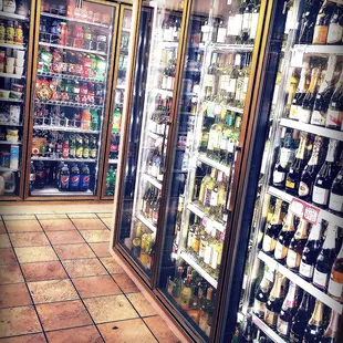 the inside of a store