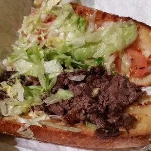 Nobby's steak hoagie