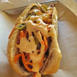 Nobi Dog, an original menu item