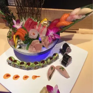 sashimi, sushi and sashimi, food, sushi