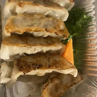 a close up of a plate of food