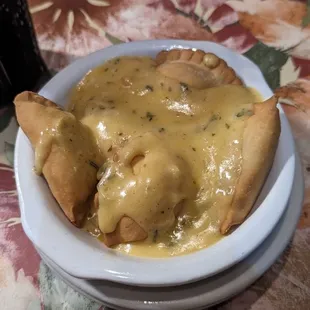 Crab empanadas