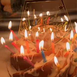 Classic pound cake with caramel cream cheese icing My 23rd birthday cake!