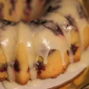 Lemon Blueberry Pound Cake