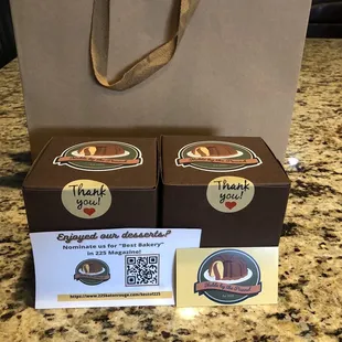 Nice packaging/presentation of products