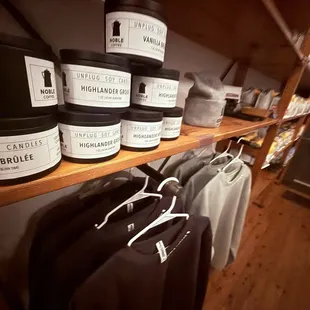 Candles, Sweatshirts, Hats &amp; More