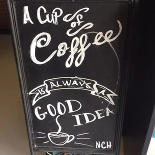 GREAT coffee and amazing Cold Brew!!