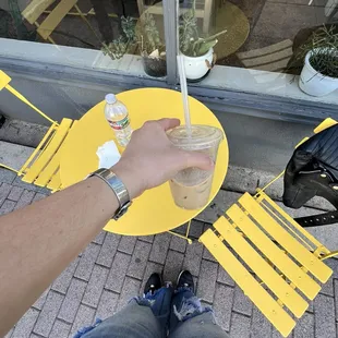 brown butter latte w/ oat milk