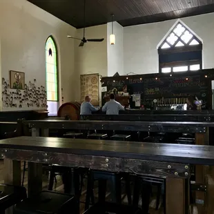 Partial view of space. Great atmosphere.