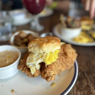 Fried Chicken Biscuit