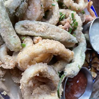 Crispy Shrimp  Calamari