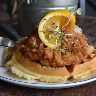 Chicken + Waffles