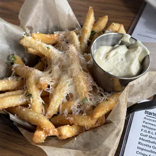 Parmesan Truffle Fries