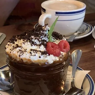 Warm Chocolate Budino