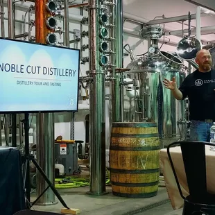 Owners provide group tours.