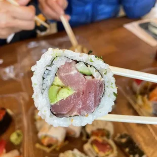 #7. Michigan Roll ($9.50) cross section!