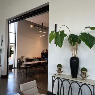 So many cool design choices, and a garage door to close off a private event space