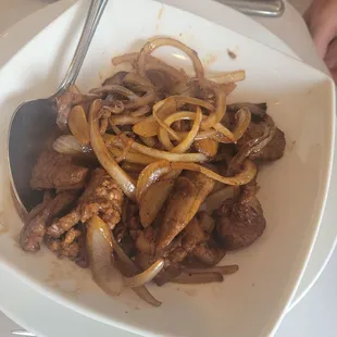 Beef and Portobello Mushrooms