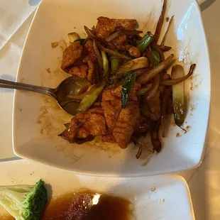 Stir - fried Pork With Scallions