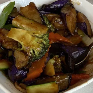 Eggplant Yu Sheng