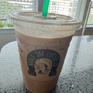 Iced Mocha - 16 oz.   Iced
