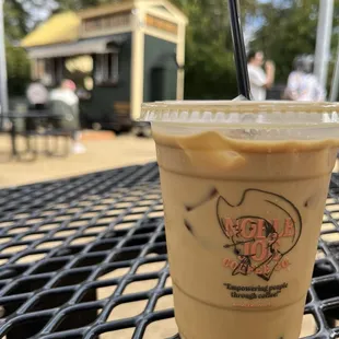 Iced Oat Milk Latte
