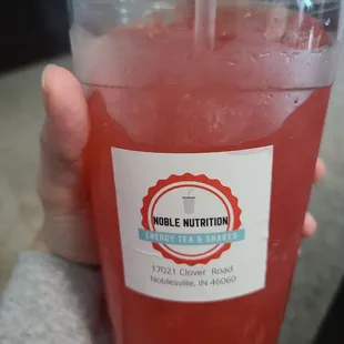 Strawberry Kiwi tea