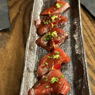 Tuna carpaccio
