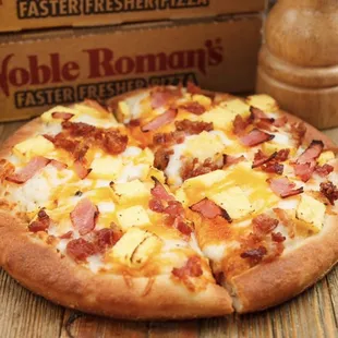 Individual Size Breakfast Pizza