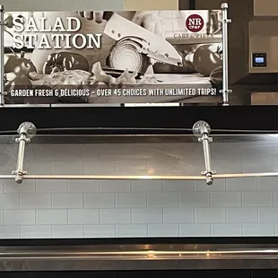 "Salad Station with 45 choices" looking a little bare while other places have figured out how to do Salad Bar...