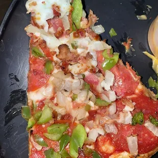 No cheese and doughy