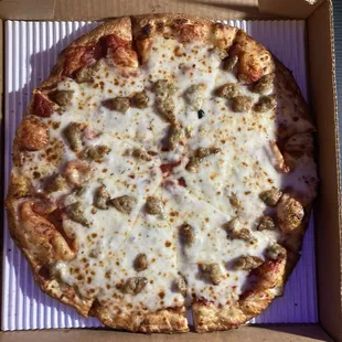 Sausage pizza