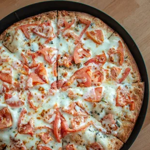 pizza, food