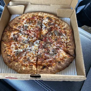 Sausage pizza
