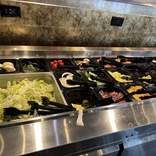 a salad bar