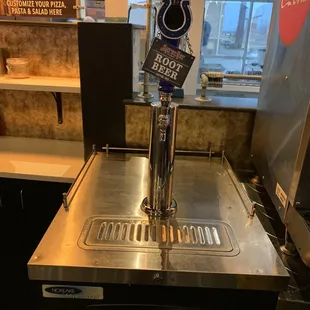Craft Root Beer on draft