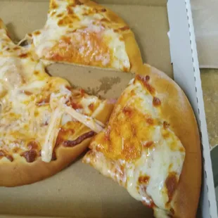 Why is the cheese not spread evenly