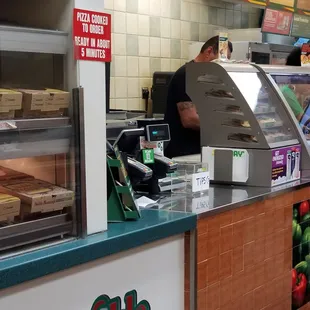 Wait on my pizza and wings.