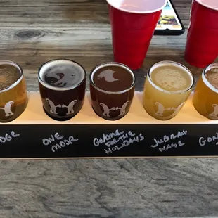 Flight. Of good tastes.