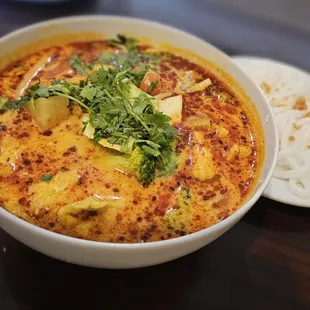 Curry Soup with added udon