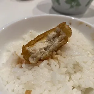 Fried Fish innards (Gardein)