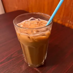 WHOA! This iced coffee has some jazz to it!! Wide awake now!