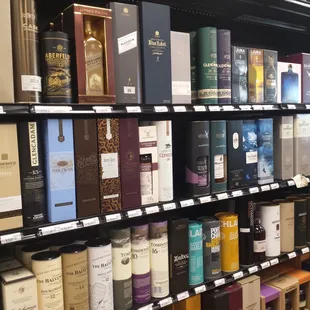 OMG, the scotch selection !