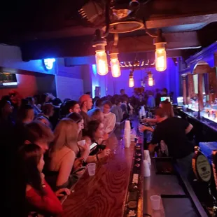 Upstairs bar