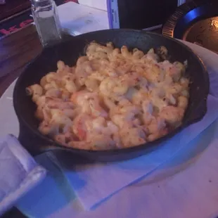 Seafood Mac and cheese